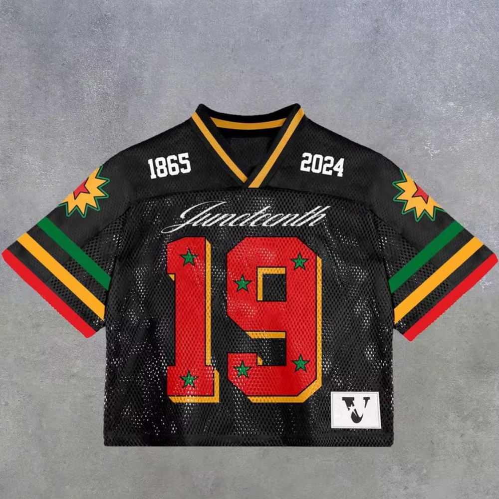 Black Juneteenth 19 Jersey